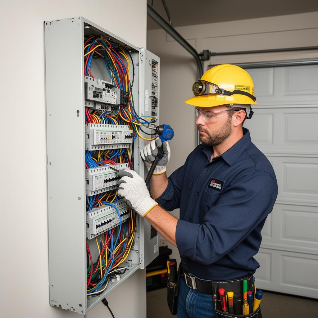 Electrician project example