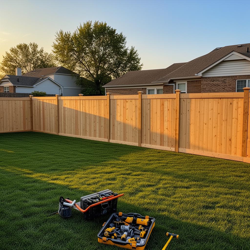 Fencing project example